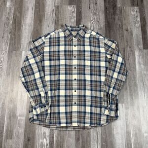 Size XL - L.L. Bean Men's Scotch Plaid Flannel Shirt